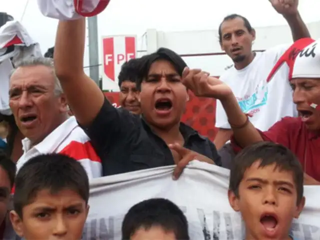 Gózalo Perú: la hinchada vibró con la victoria peruana ante Chile