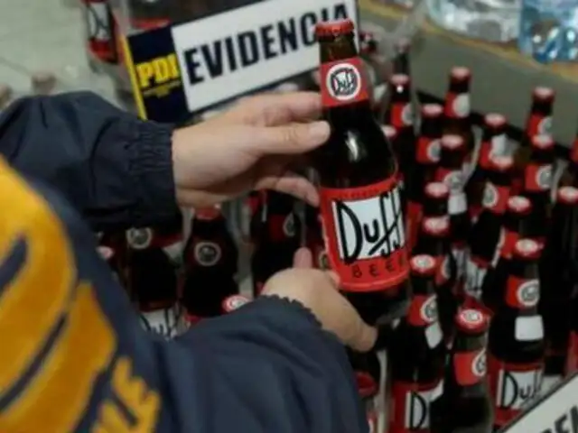 La cerveza ‘Duff’ de Los Simpson fue decomisada en un almacén chileno