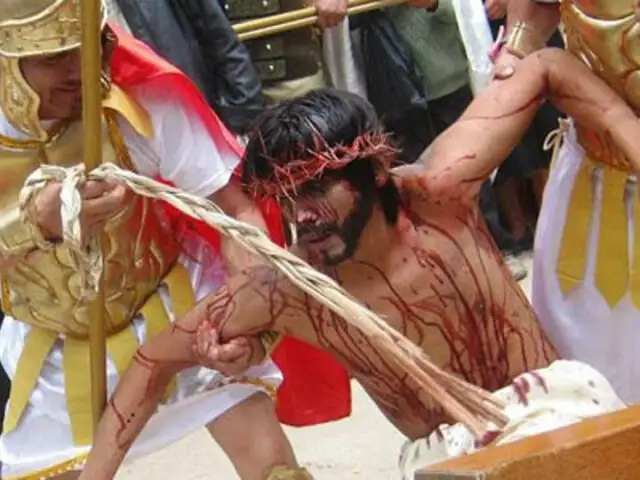 Ayacucho revive con gran emoción la vida, pasión y muerte de Jesucristo