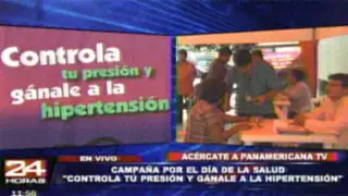 Buenos días Perú promueve campaña de despistaje de hipertensión