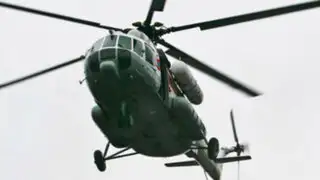 Loreto: helicóptero con 13 personas a bordo cayó al río Napo