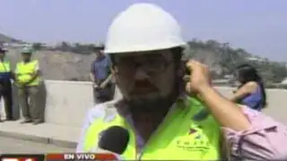 Emape: Derrumbe no afectará continuidad de obras del Túnel Santa Rosa