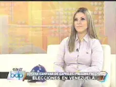 Vocera de Capriles afirma que Venezuela necesita urgentemente un cambio