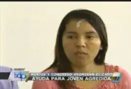 Ministerio de Justicia ayudará a joven apuñalada por su ex enamorado