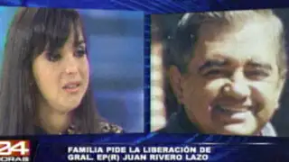 Denuncian que ex general Juan Rivero Lazo está preso por venganza