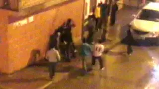 Pasco: peleas callejeras son captadas por cámaras de seguridad