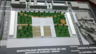 Municipalidad de Lima presentó maqueta del Parque del Migrante