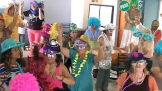 Centro del Adulto Mayor de La Molina protagoniza irreverente "Harlem Shake"