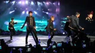 Super Junior desató la euforia entre sus fans en el Jockey Club