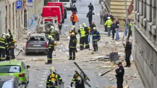 Explosión en edificio deja al menos 55 heridos en la República Checa