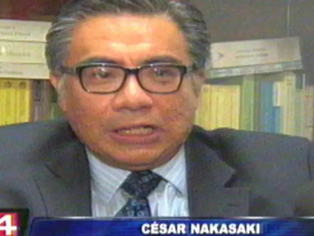 Nakasaki: Procurador Arbizu esta muy desinformado