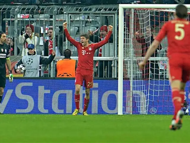 Bayern Munich derrotó 2-0 a la Juventus por la Champions League