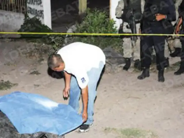 Borrachos asesinan a machetazos y golpes a un joven en Piura