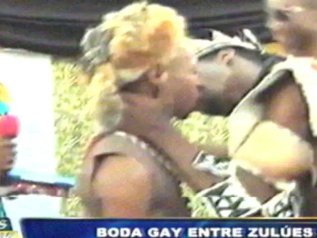 Noticias de las 7: celebran primer matrimonio gay en tribu africana