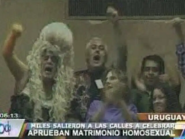 Por amplia mayoría Congreso uruguayo aprobó matrimonio gay