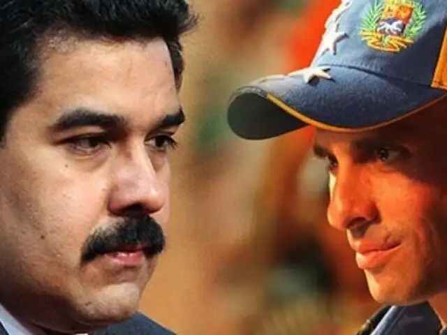 Chávez fue recordado en el cierre de campaña electoral de Maduro y Capriles