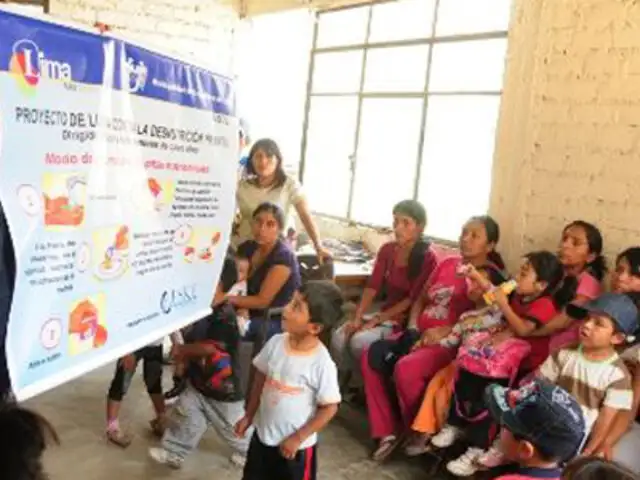 Sisol combatirá anemia y desnutrición en niños menores de seis años
