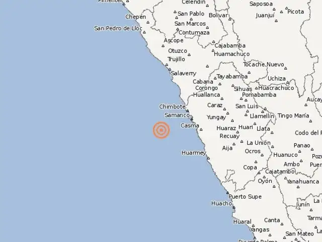 Un temblor de 4.3 sacudió Áncash esta madrugada