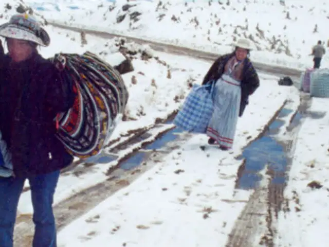 Senamhi advierte temperaturas de 20 grados bajo cero en Puno