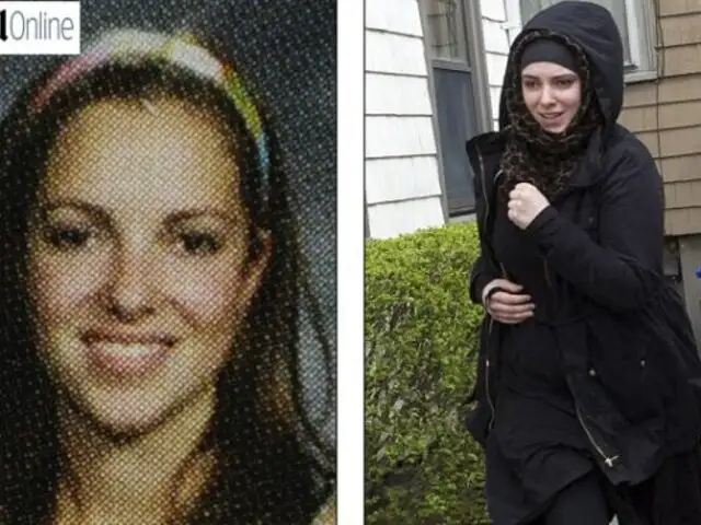 La hermosa pareja del abatido en Boston se transformó en musulmana