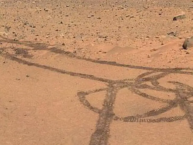 Insólita imagen de Marte se vuelve viral en redes sociales