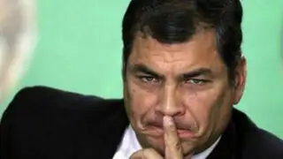 Presidente Correa reconoce agresión de embajador, pero no lo retirará del Perú
