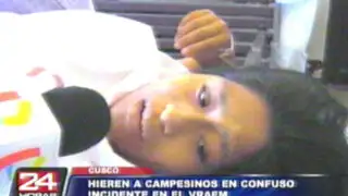 Cusco: disparan a campesinos a quienes confundieron con terroristas