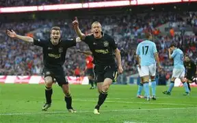 Wigan Athletic ganó la FA Cup tras vencer 1-0 al Manchester City