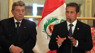 Humala reafirma que renuncia de Roncagliolo se debió a motivos de salud