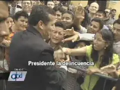 Peruanos exigen al presidente Humala acabar con la delincuencia