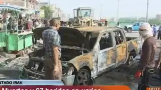 Irak: coches bomba dejan más de 70 muertos en las últimas 24 horas