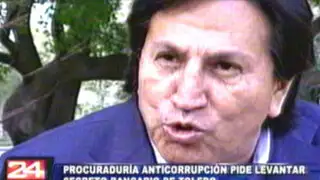Procuraduría pide levantamiento del secreto bancario de Alejandro Toledo