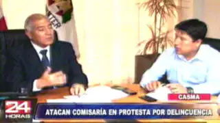 Casma: Ministro Pedraza reforzará patrullaje para controlar protestas de pobladores