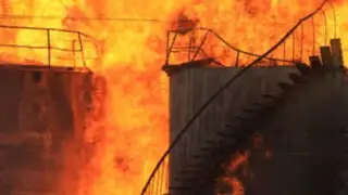 Brasil: gigantesco incendio consumió seis depósitos de combustible