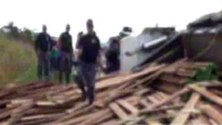 Puerto Maldonado: tres estibadores mueren en accidente de camión
