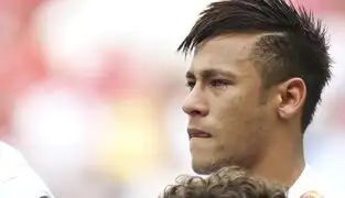 Neymar se despidió entre lágrimas de los hinchas del Santos