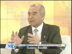 Congresista Rondón: Toledo se fue con los documentos bajo el brazo