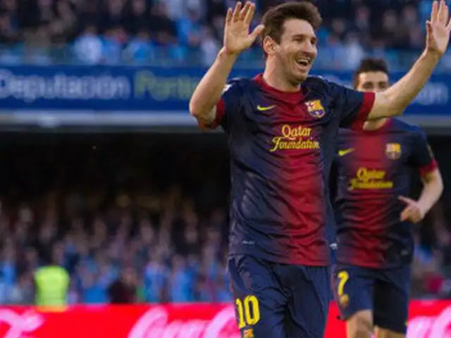 Messi entra en el segundo tiempo y consigue victoria para Barcelona