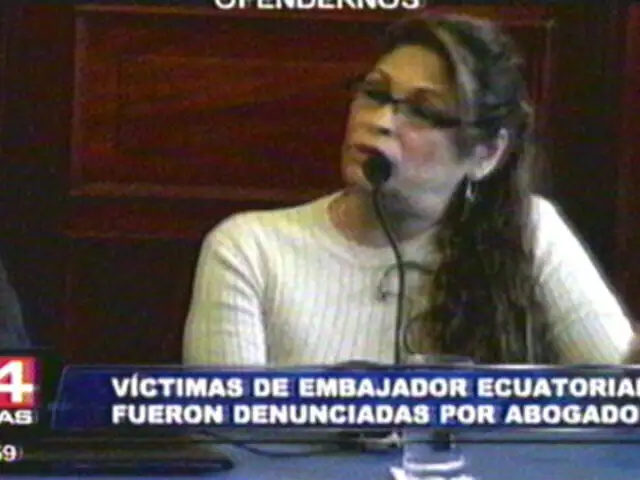 Víctimas de embajador ecuatoriano serán denunciadas por agresión