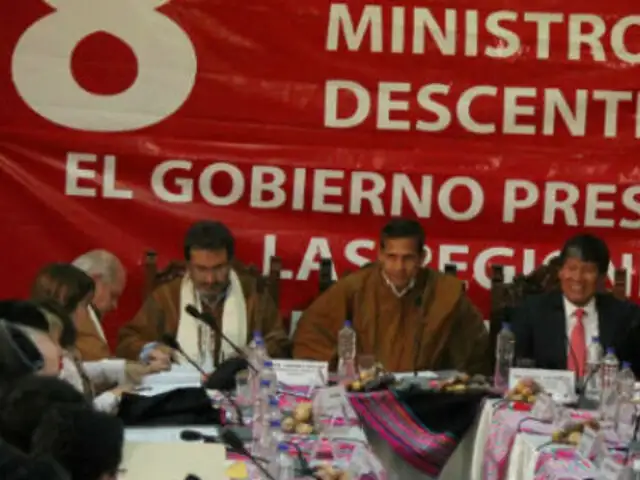 Ollanta Humala anuncia millonarias inversiones en Ayacucho