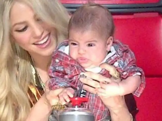 Shakira dice que su hijo Milan al nacer parecía un Shar-Pei