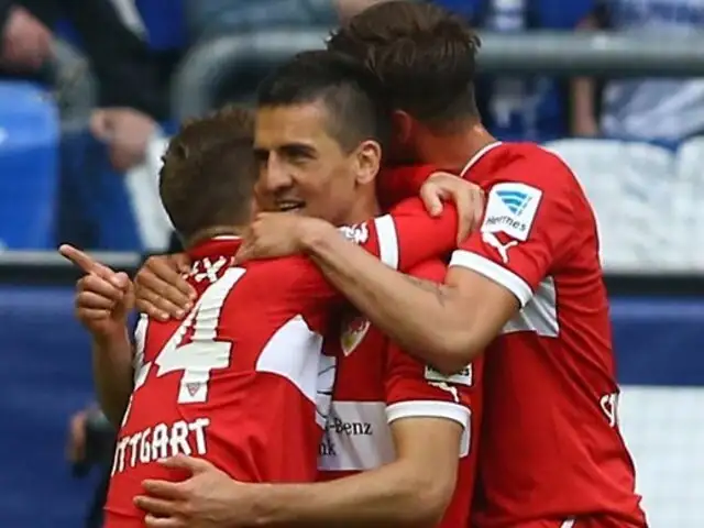 Stuttgart derrotó 2-1 al Schalke 04 por la Bundesliga