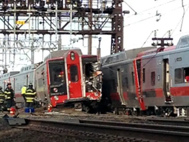 EEUU: Accidente ferroviario en Connecticut dejó decenas de heridos