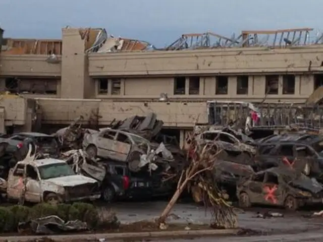 Devastador tornado en Oklahoma deja 24 muertos hasta el momento