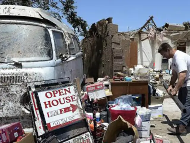 Familias peruanas figuran entre damnificados por tornado en Oklahoma