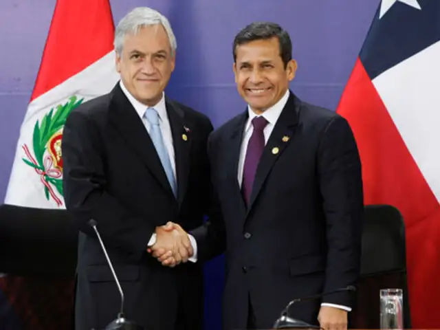 Humala se encontrará con Piñera tras lectura del fallo de La Haya