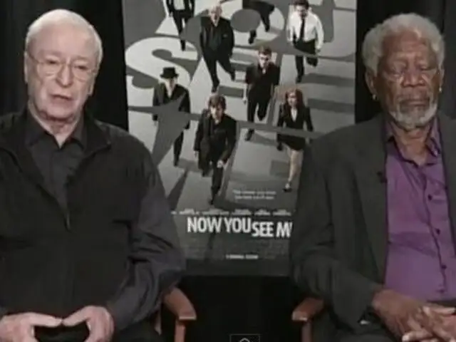 Actor Morgan Freeman se quedó dormido en medio de una entrevista