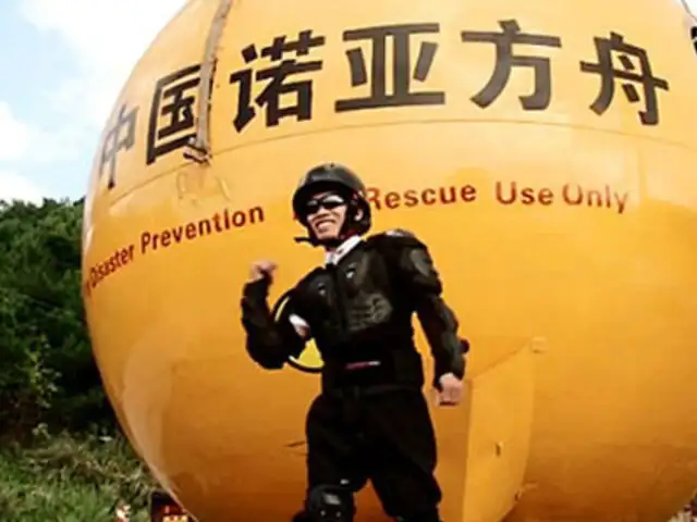China: Científico fabrica "Arca de Noé" para sobrevivir por 10 meses