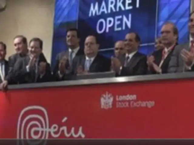 Perú inicio operaciones en Bolsa de Londres con tradicional campanazo