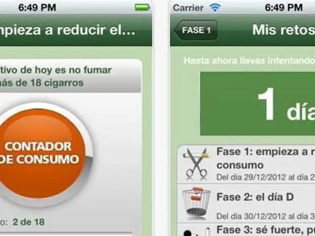 Organización contra el cáncer presenta "app" para dejar de fumar